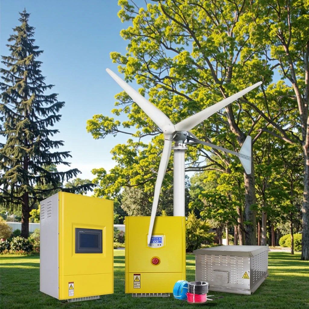 Wind Solar Hybrid Kit - Kit générateur éolien domestique 2000W 12V/24V
