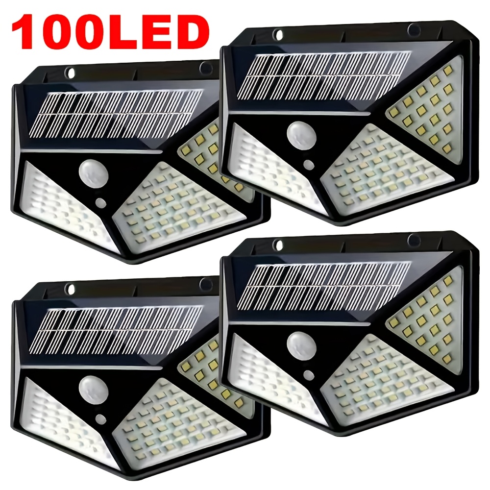 Solar Street Light Led - Lampe solaire de jardin extérieure 100