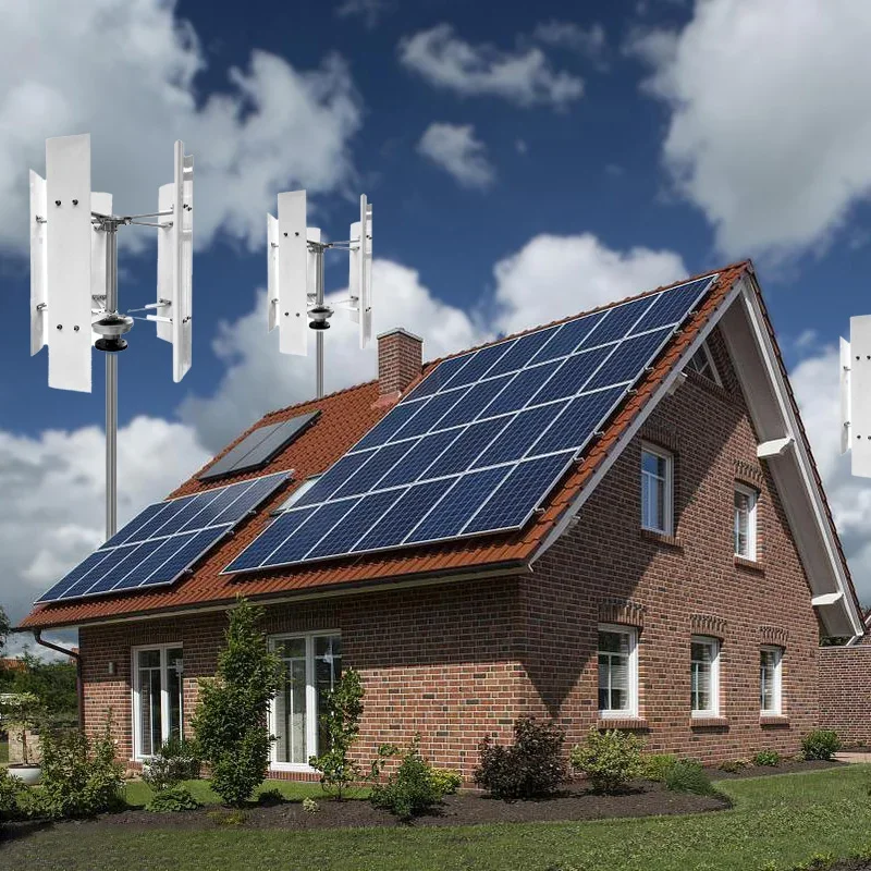 Wind Solar Hybrid Kit - Appliquer au générateur d'éolienne domestique, Kit