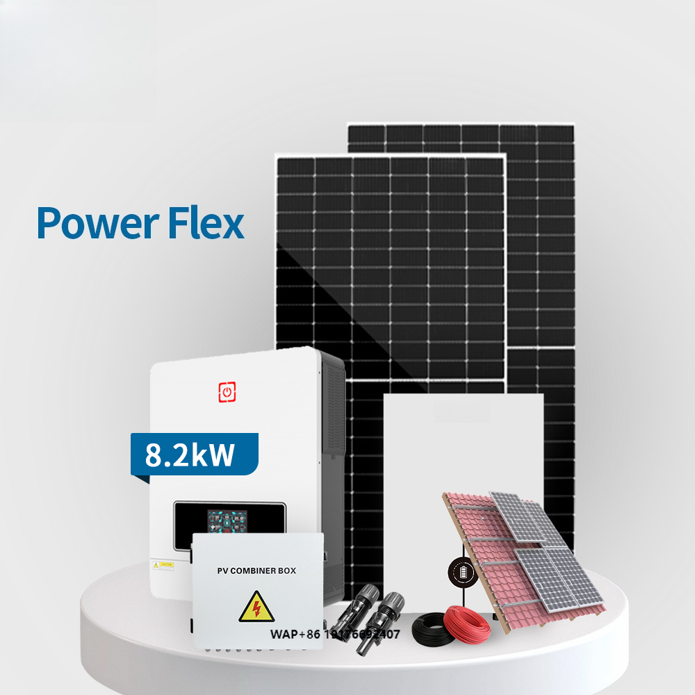 Wind Solar Hybrid Kit - Système hybride photovoltaïque 10 kW avec