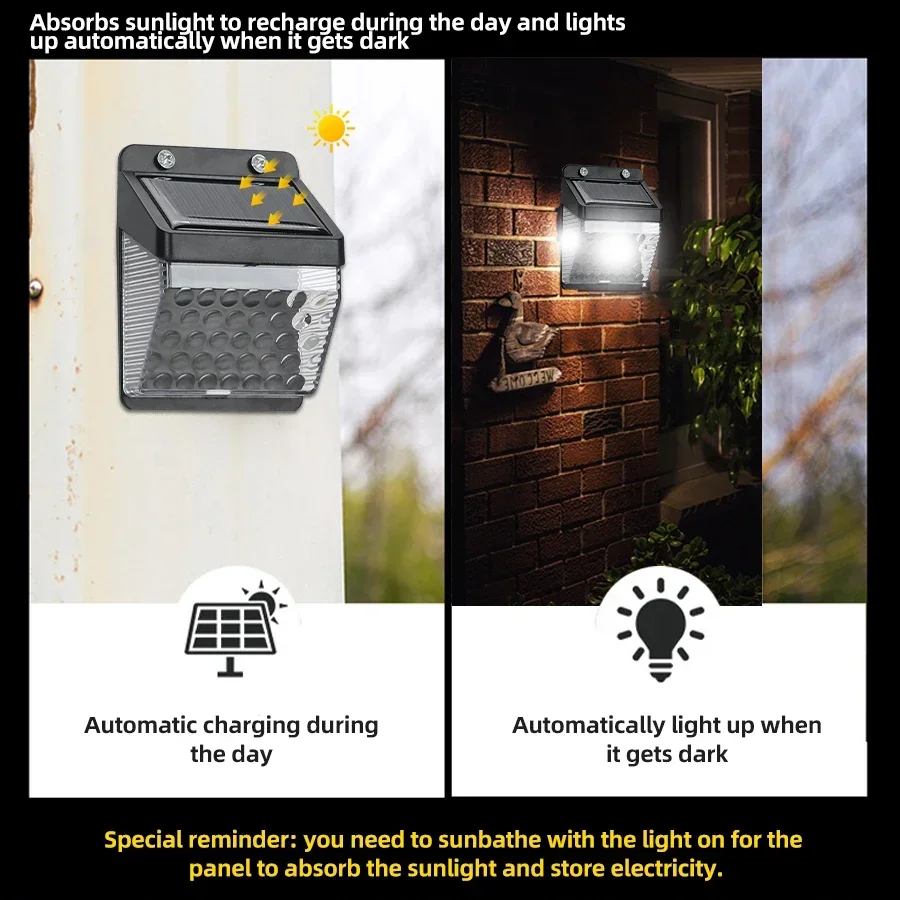 Lampe solaire LED avec capteur - Solar Street Light Led avis et prix