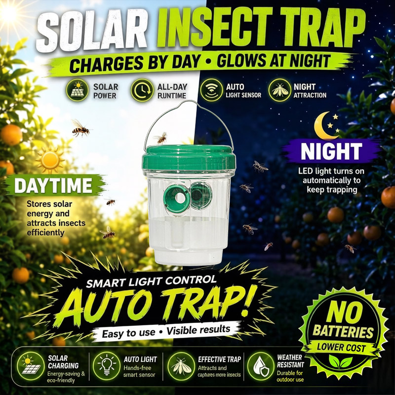 Pièges à mouches à fruits sola - Solar Street Light Led avis et prix