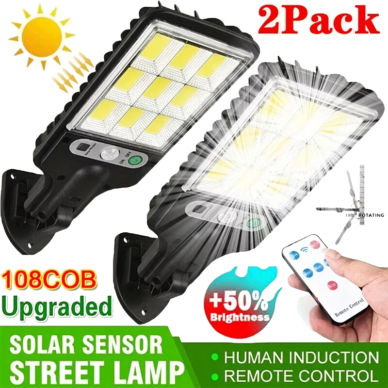 Puissante LED solaire extérieu - Solar Street Light Led avis et prix