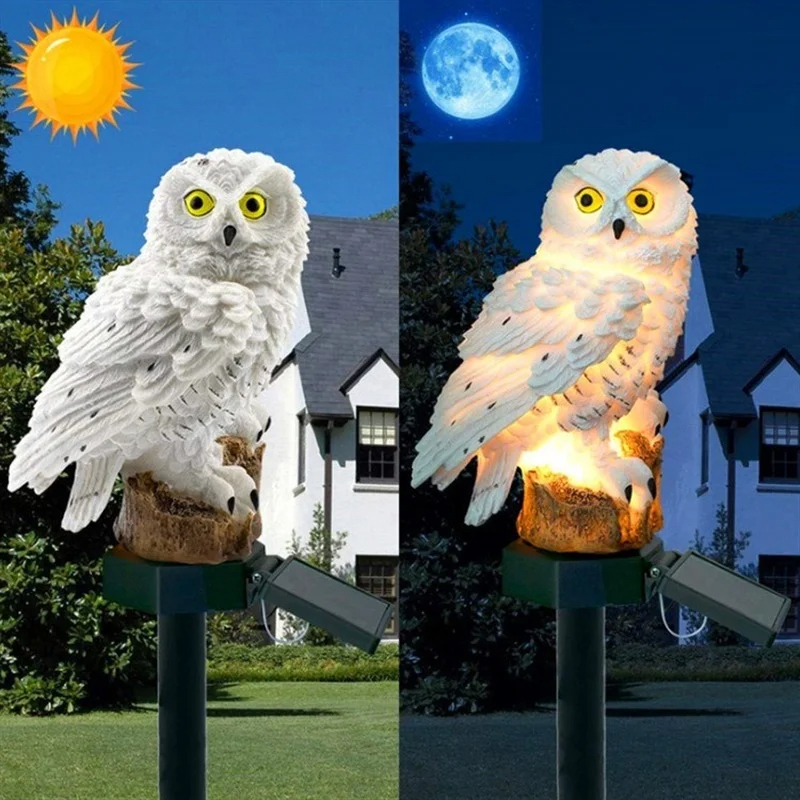 Statue de hibou solaire, lumiè - Solar Street Light Led avis et prix