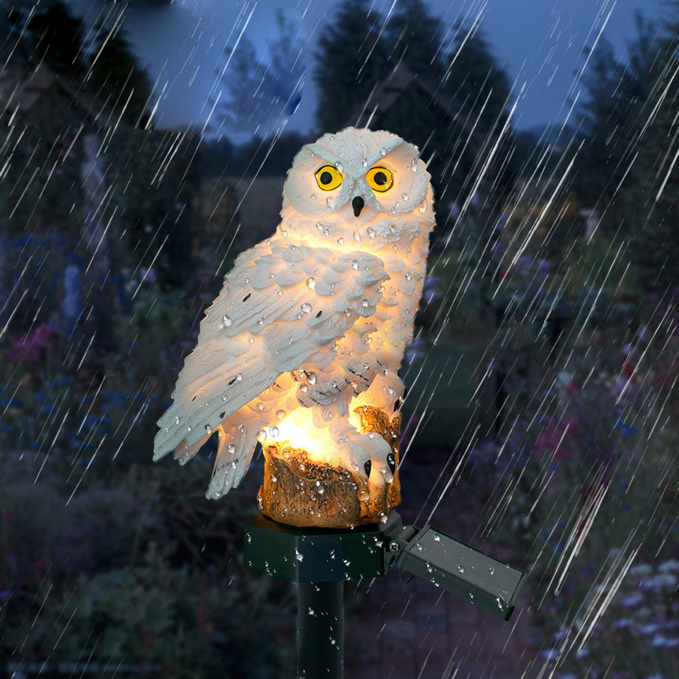 Statue de hibou solaire, lumiè - Solar Street Light Led avis et prix