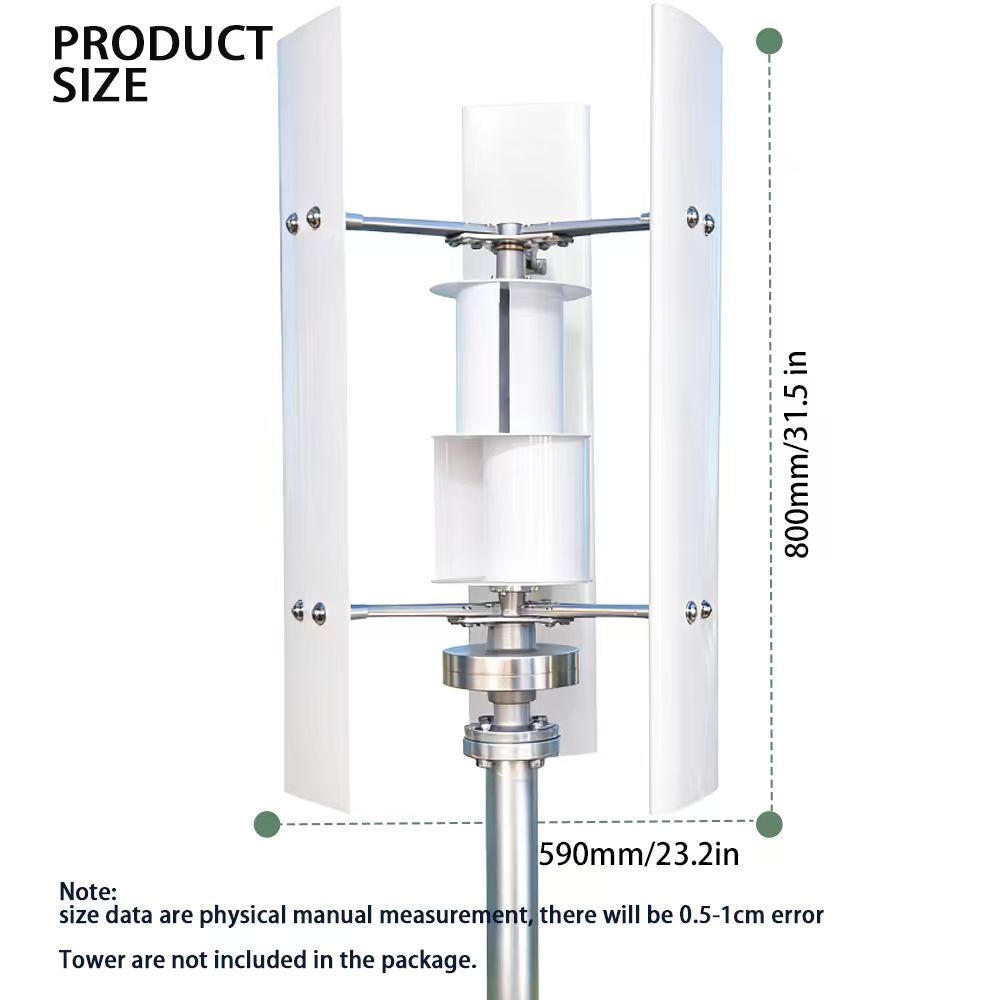 Kit générateur éolien vertical - Wind Solar Hybrid Kit avis et prix