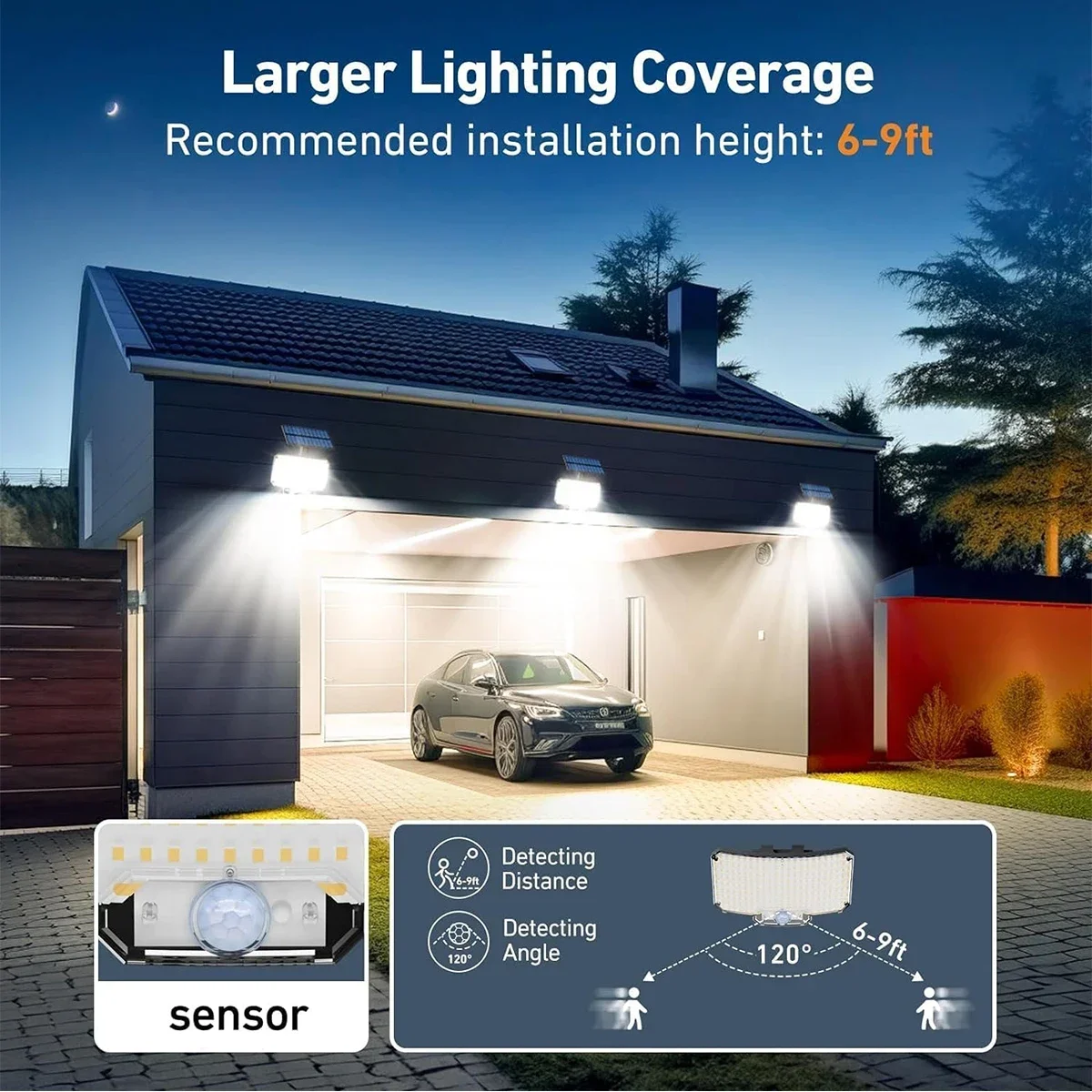 Lumière solaire 234 LED très b - Solar Street Light Led avis et prix